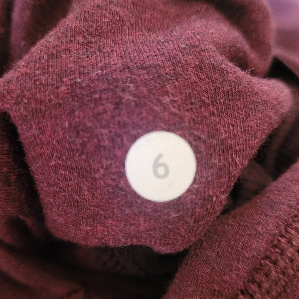 Lululemon Butter Soft Scuba Zip Up Hooded Jacket Size 6 - Picture 9 of 14
